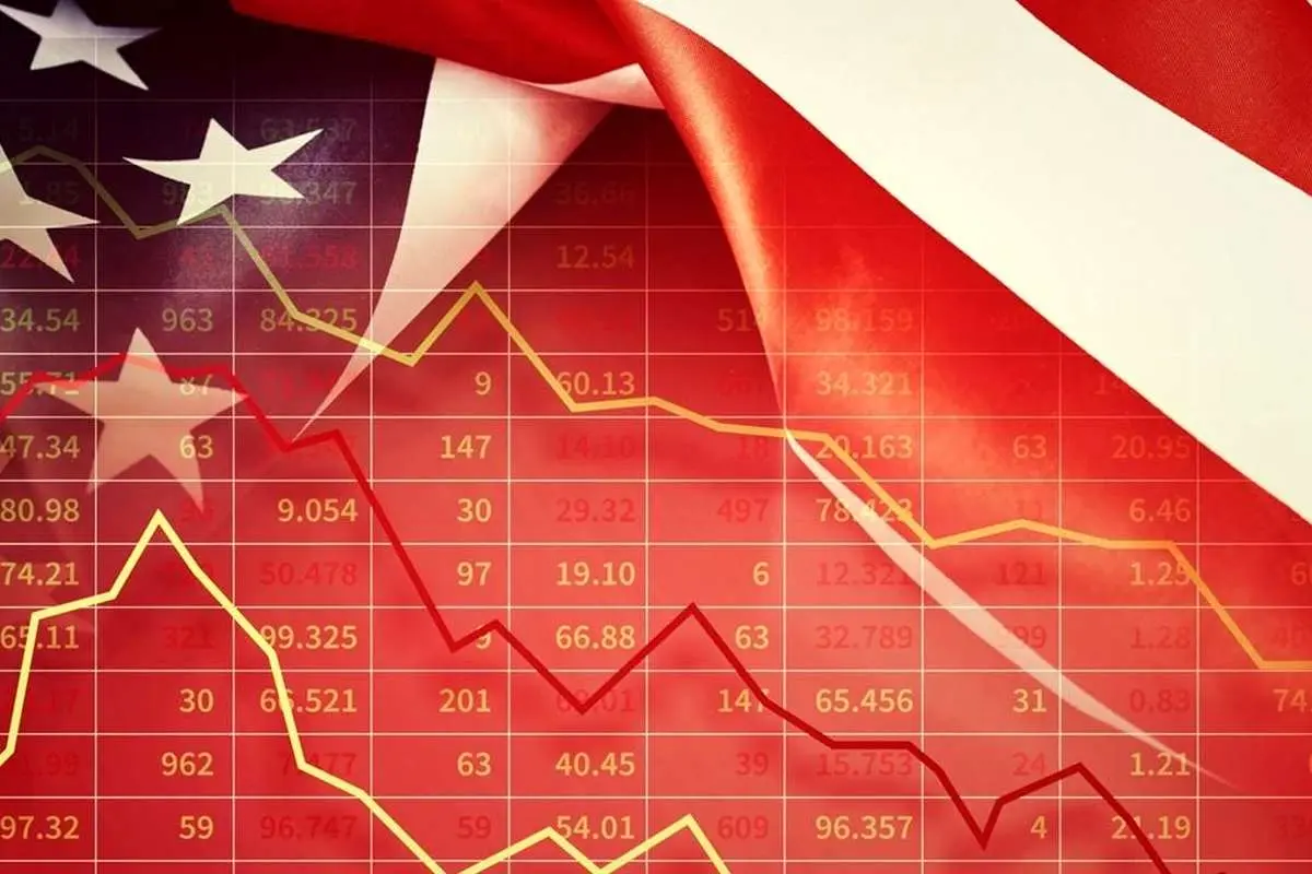 سقوط یک تریلیون دلاری بورس آمریکا در میانه جنگ