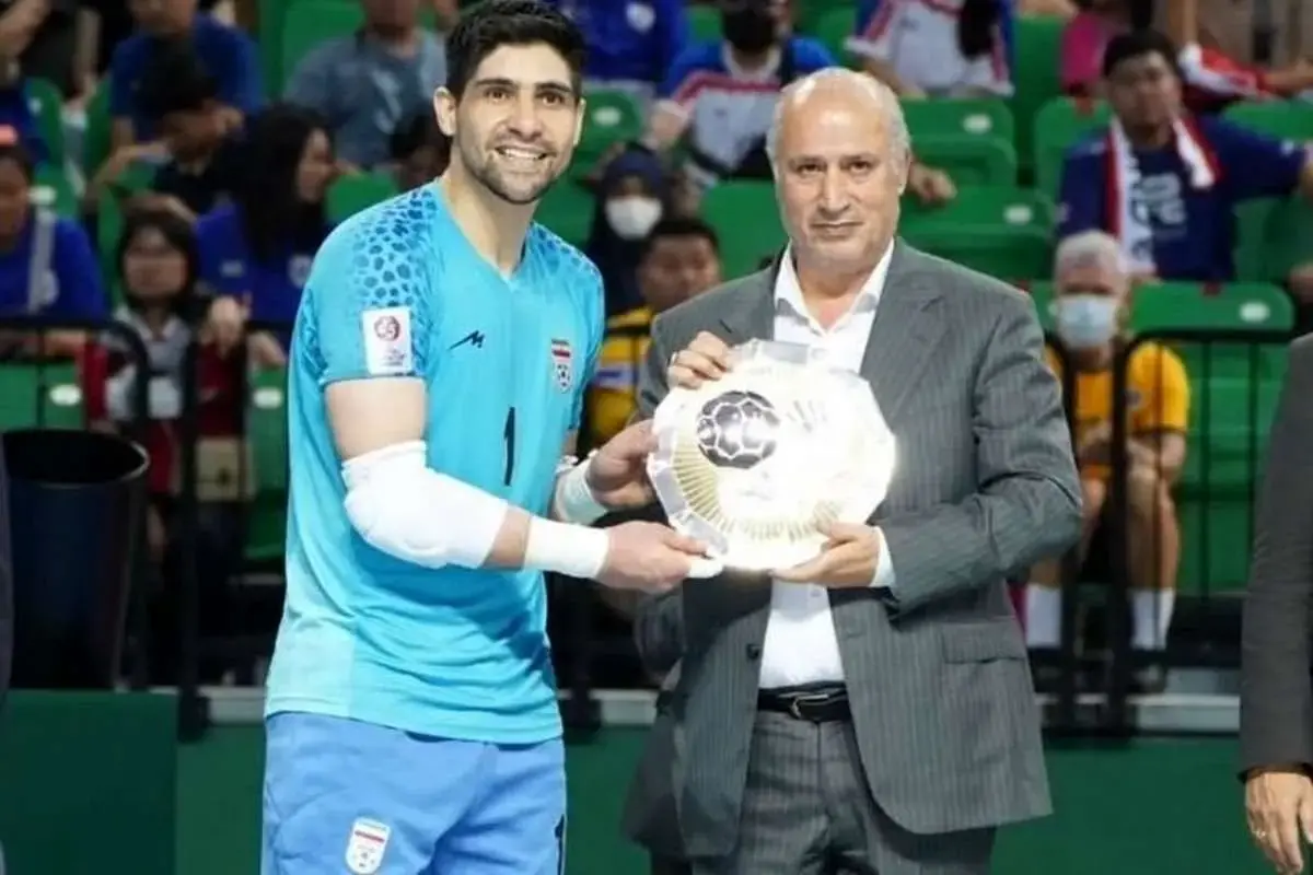 خانه دروازه‌بان تیم ملی فوتسال بمباران شد