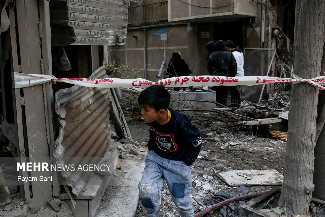 تصاویر آخرالزمانی از بریانک تهران