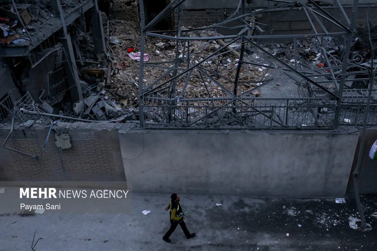 بمباران بریانک تهران