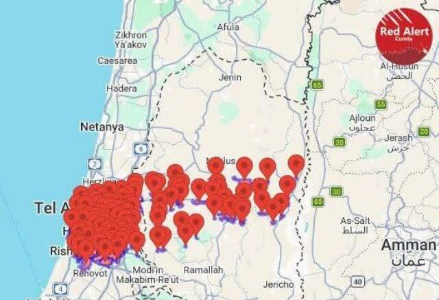 آژیر خطر در تل‌آویو به صدا درآمد