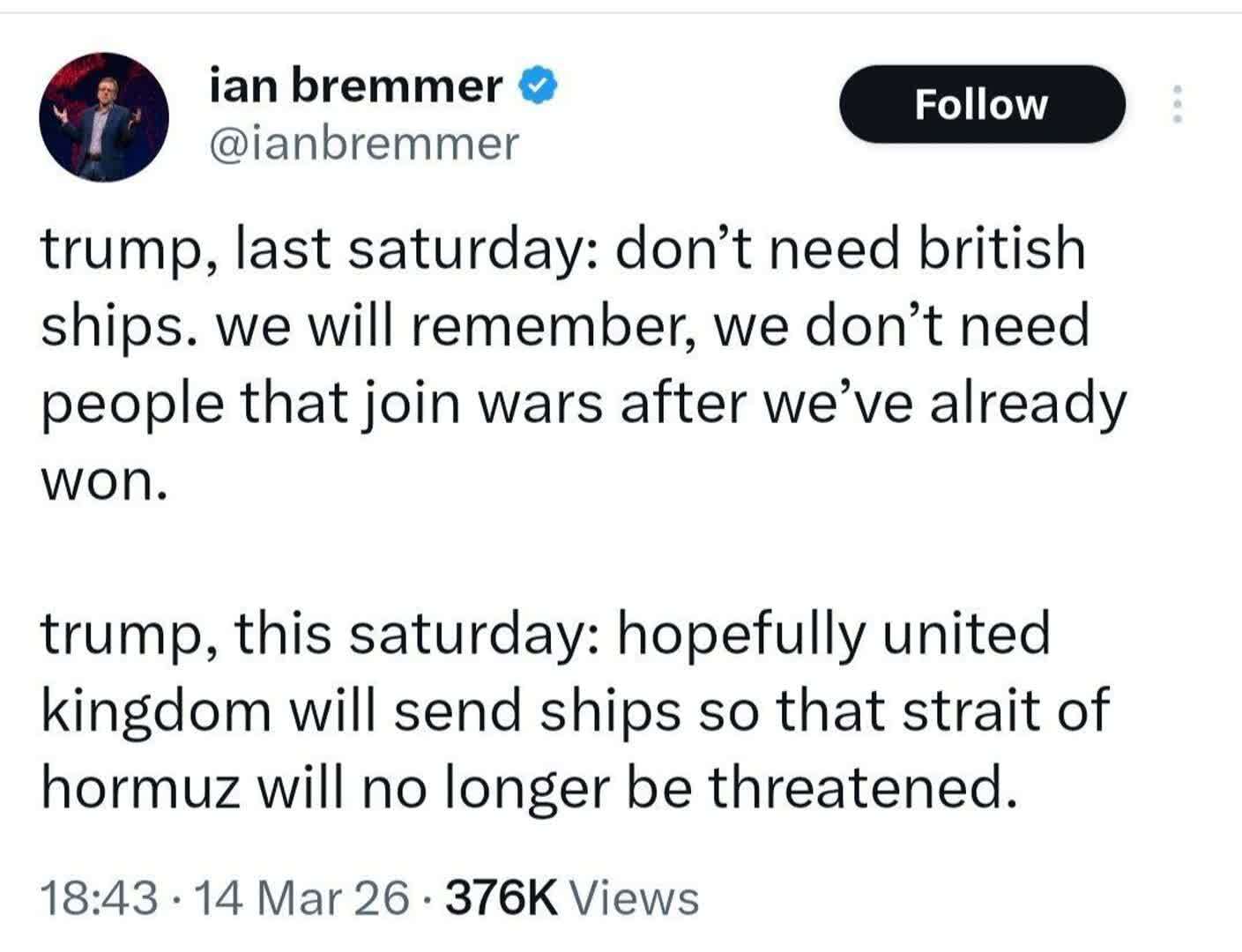 اظهارات متناقض ترامپ ادامه دارد