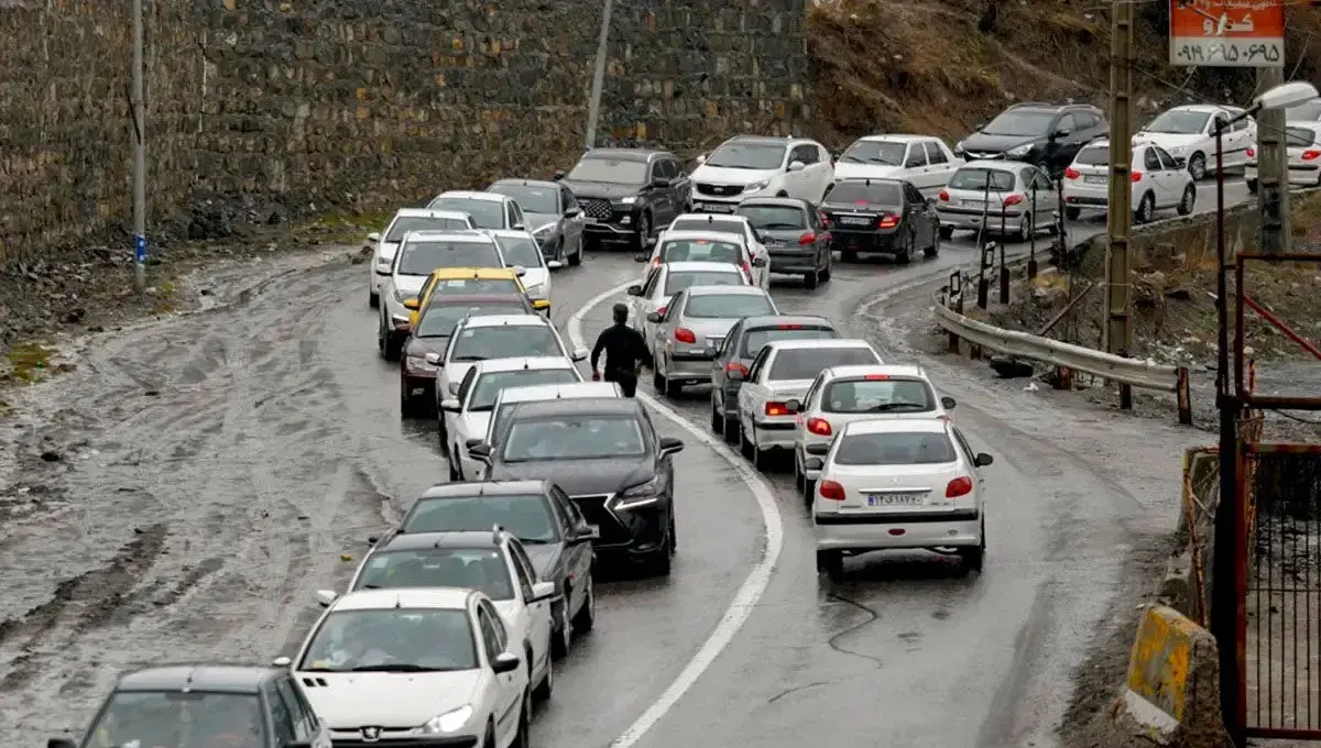 وضعیت ترافیکی در جاده‌های شمال