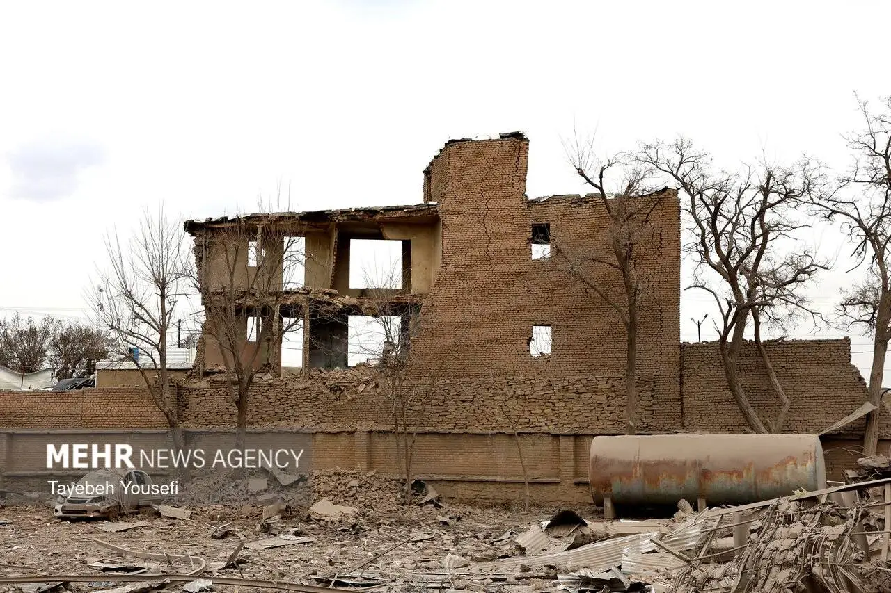 تخریب گسترده در همدان