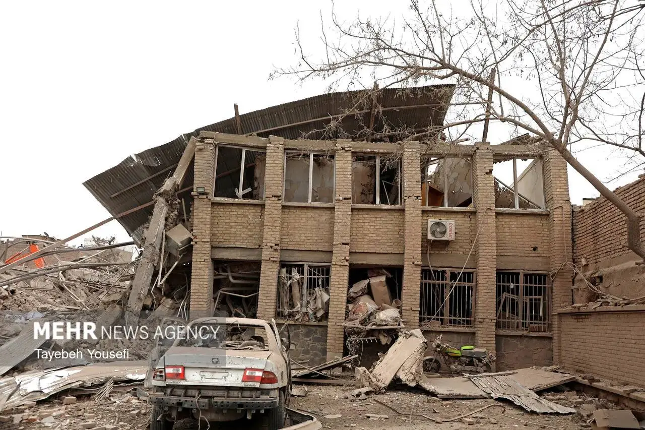 تخریب در همدان