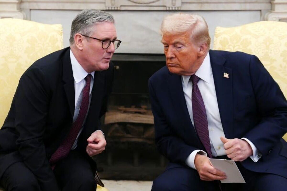 ترامپ و استارمر