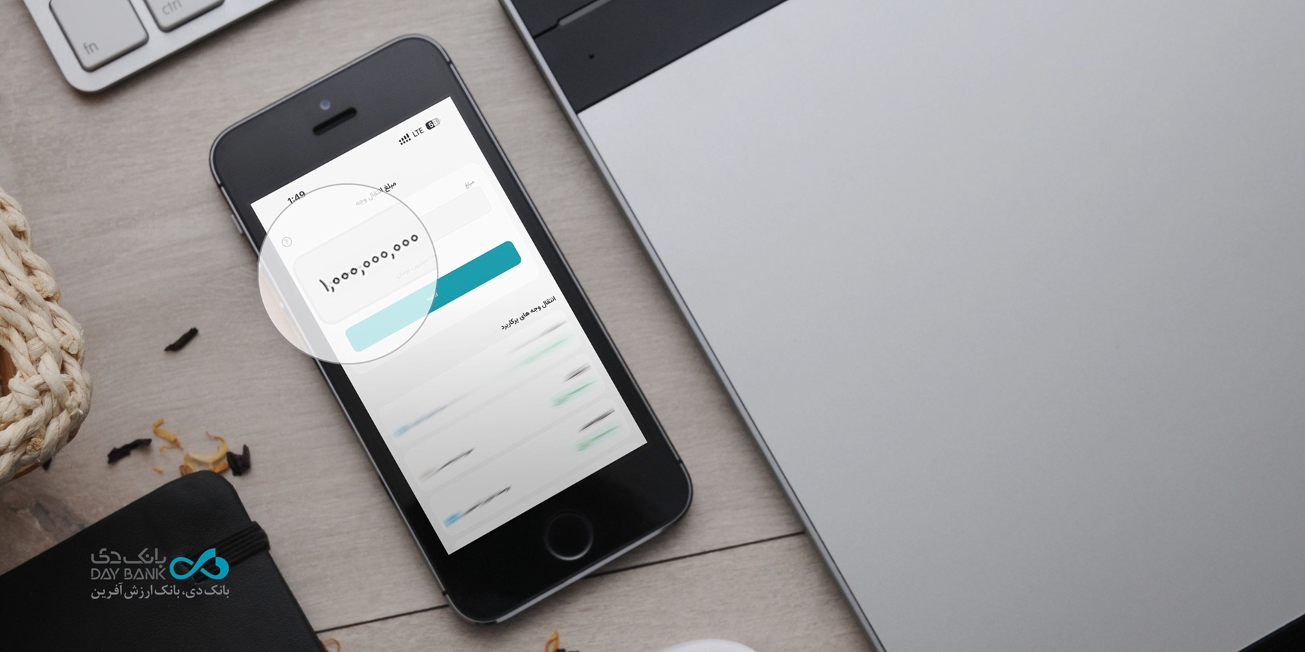 افزایش سقف مالی خدمات بانکی، انتقال وجه و برداشت در بانک دی