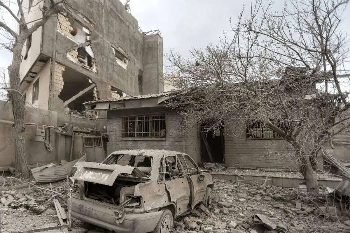 زخمی شدن ۴ نفر در همدان در پی حمله آمریکا و اسرائیل