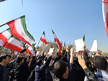 فیلم/ مجروح شدن چند دانشجو در تجمعات دانشگاه تهران و شریف