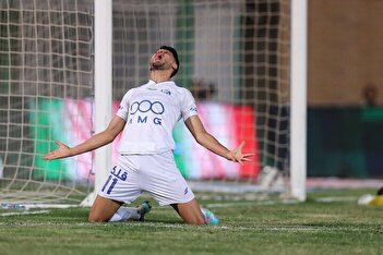 گل دوم استقلال به مس رفسنجان / فیلم