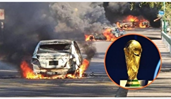 فیلم/ شهر میزبان جام جهانی سقوط کرد!