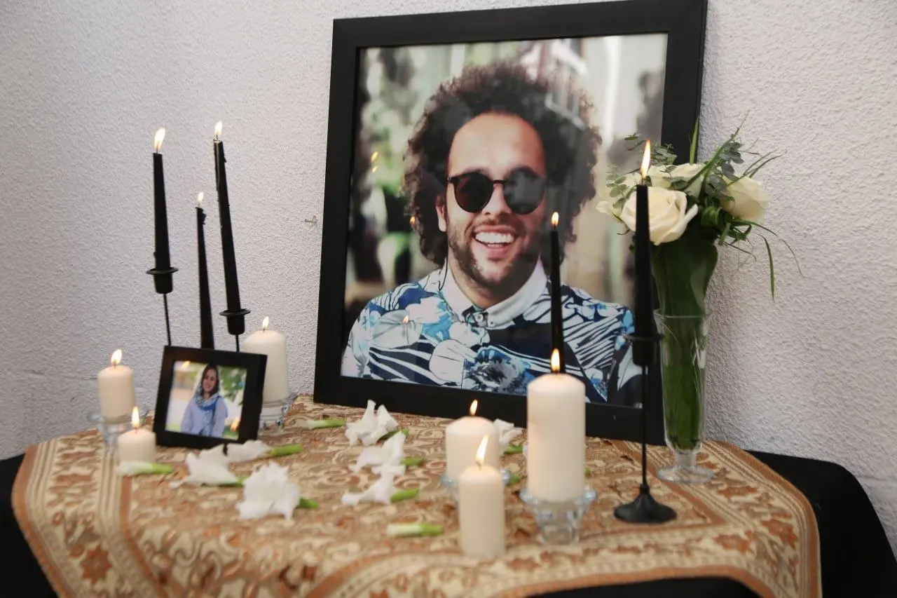 شرکت بازیگران شناخته‌شده در مراسم یادبود یکی از جانباختگان