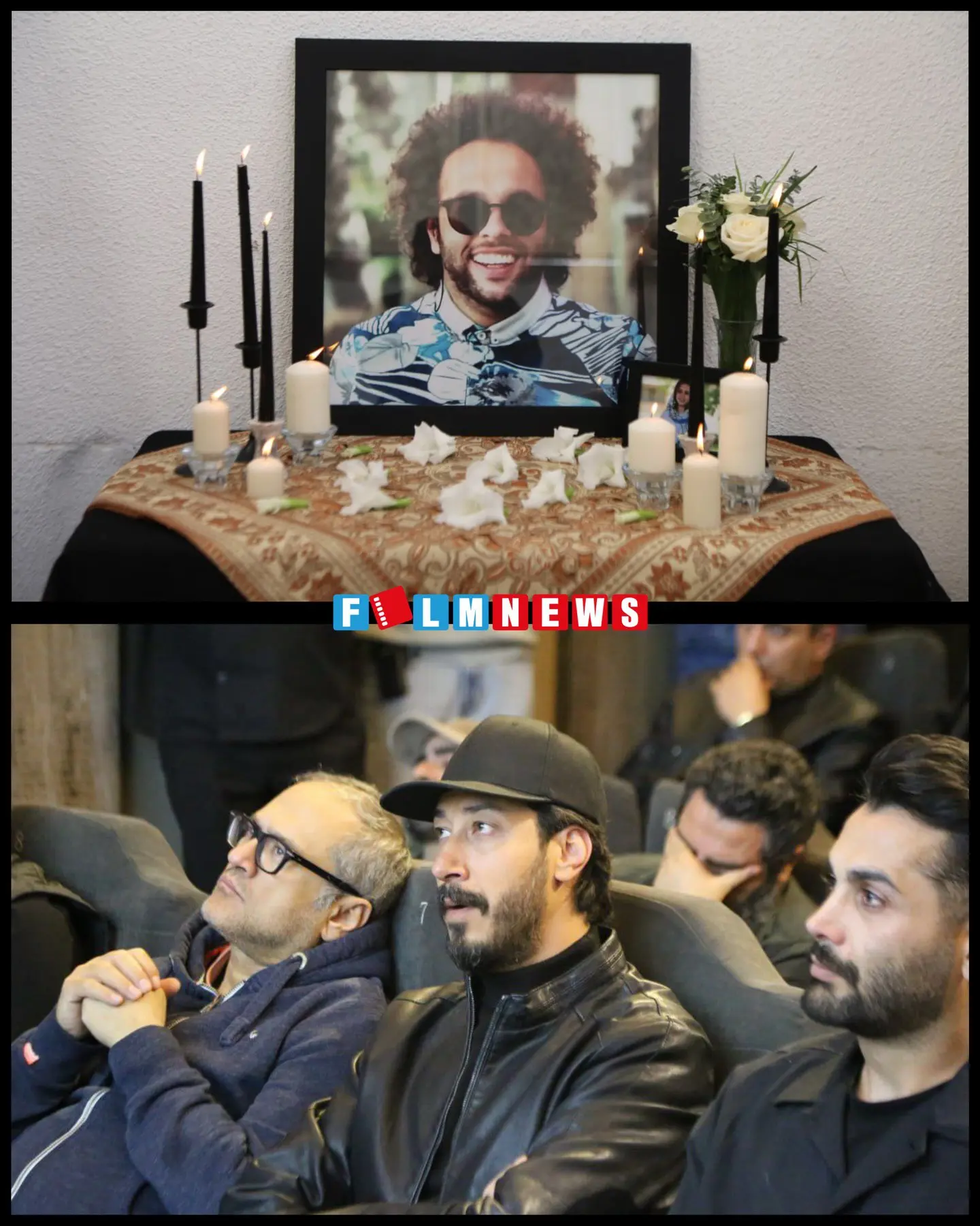 حضور هنرمندان در آیین بزرگداشت یکی از جانباختگان دی‌ماه