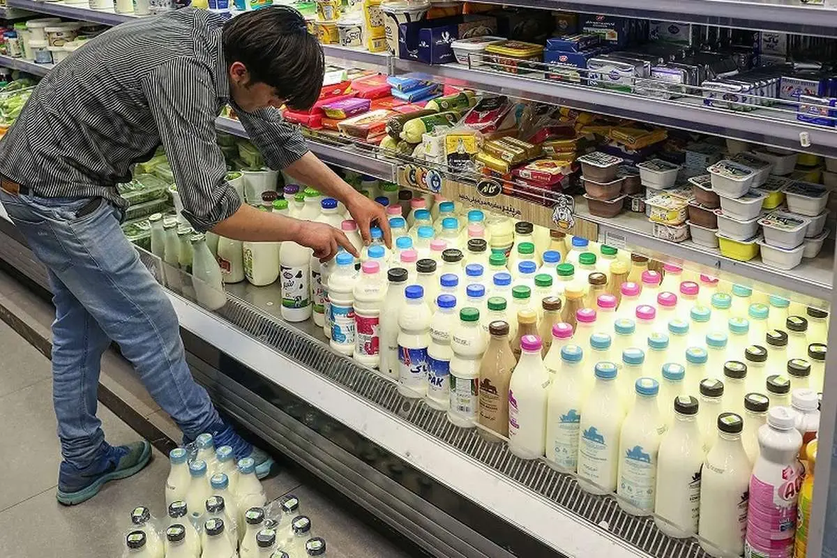 گرانی شیر در بازار