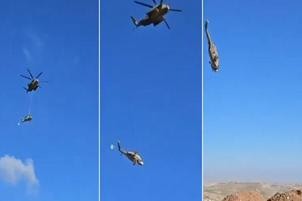 روایت کامل سانحه سقوط بالگرد هوانیروز ارتش/ ۲ شهروند جان باختند