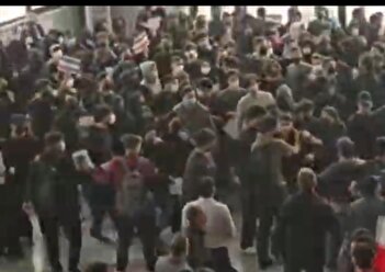 فیلم/ درگیری دانشجویان در تجمعات دانشگاه خواجه نصیرالدین طوسی