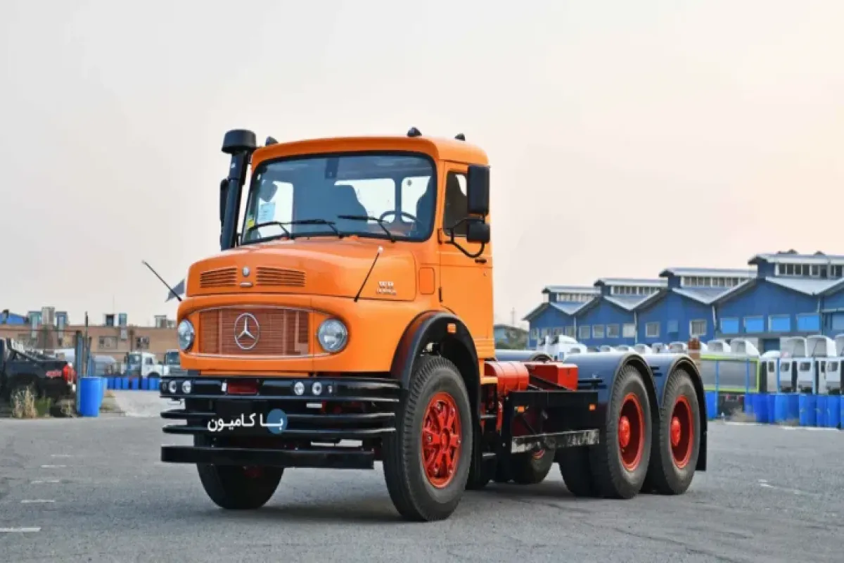 کامیون بنز کمپرسی