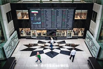 عکس/ بورس با طوفان سبز آغاز شد