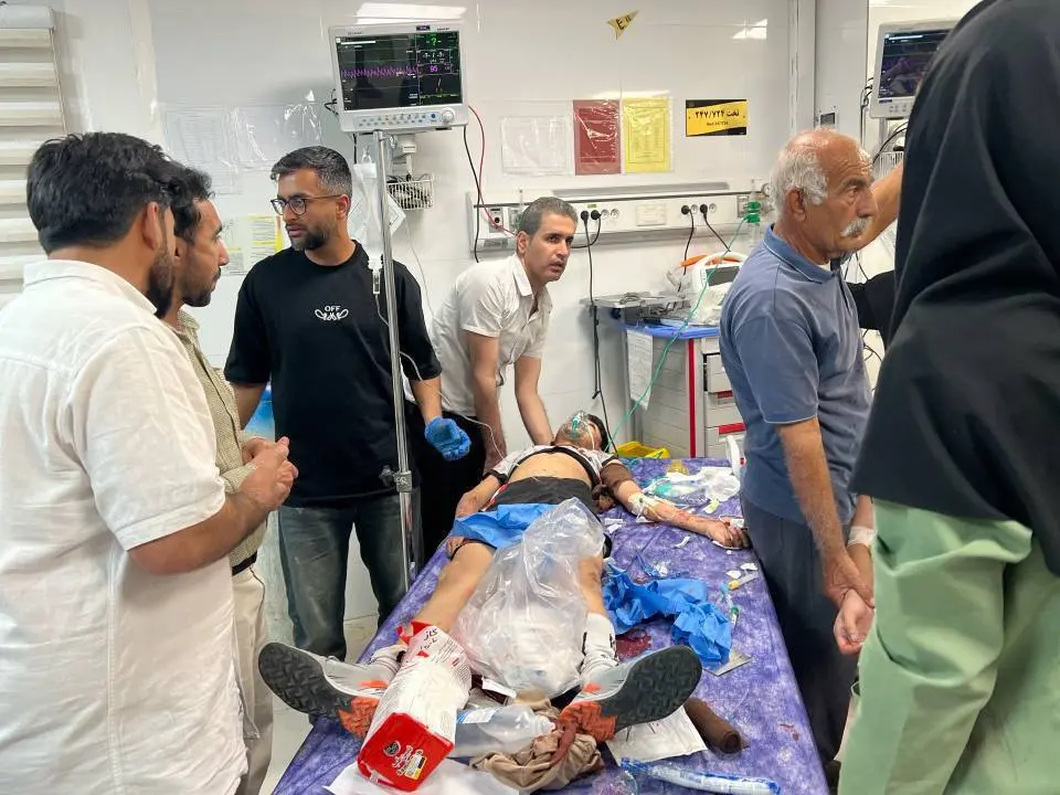 زخمی‌های حمله به سالن ورزشی در لامرد