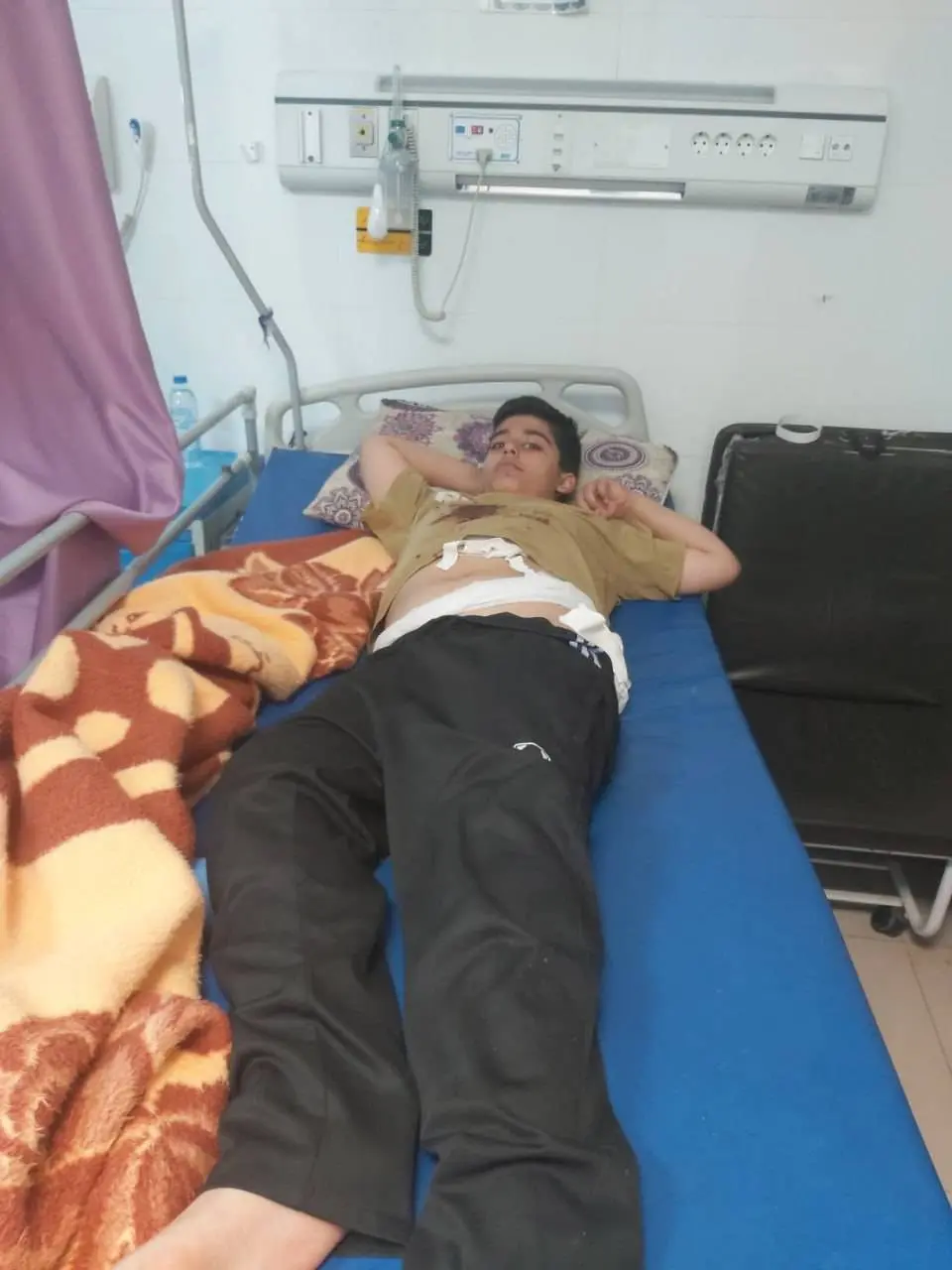 زخمی‌های حمله به سالن ورزشی در لامرد