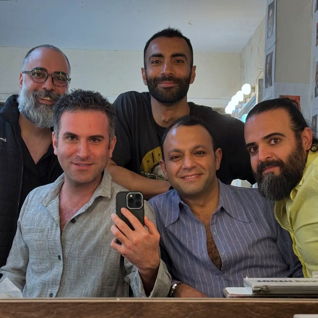 عکس/ هوتن شکیبا و صابر ابر در آخرین روز فیلمبرداری تاسیان