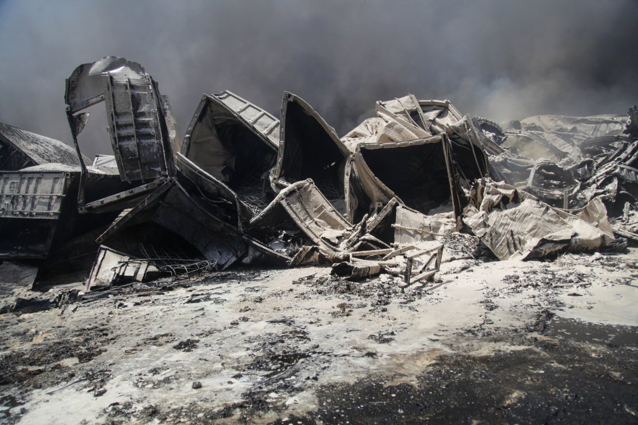 انفجار بندر شهید رجایی