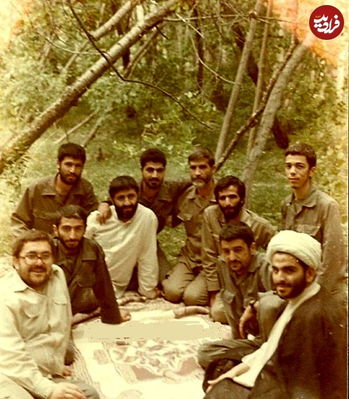 سرلشکر باقری در کنار قاسم سلیمانی