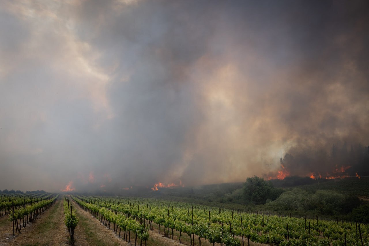 آتش سوزی در اورشلیم