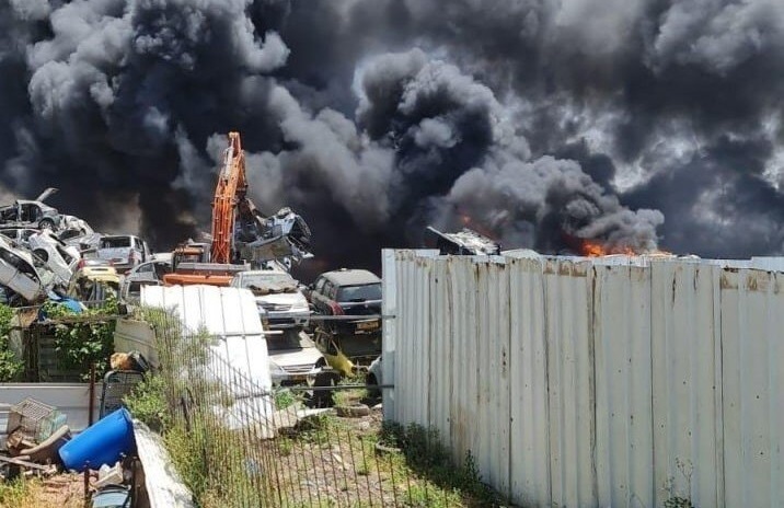 آتش‌سوزی‌های گسترده در اسرائیل