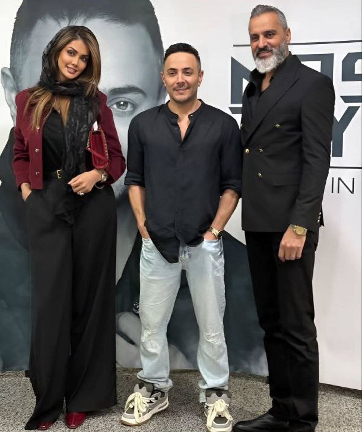 علیرام نورایی و همسرش در کنسرت زینعلی