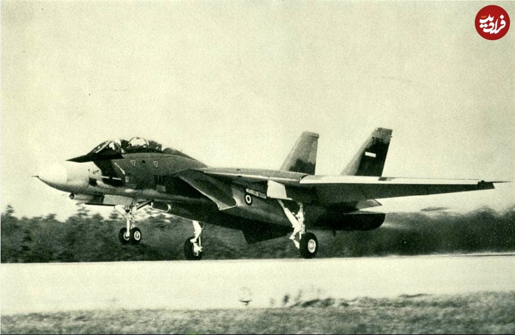 لحظه فرود اولین اف ۱۴