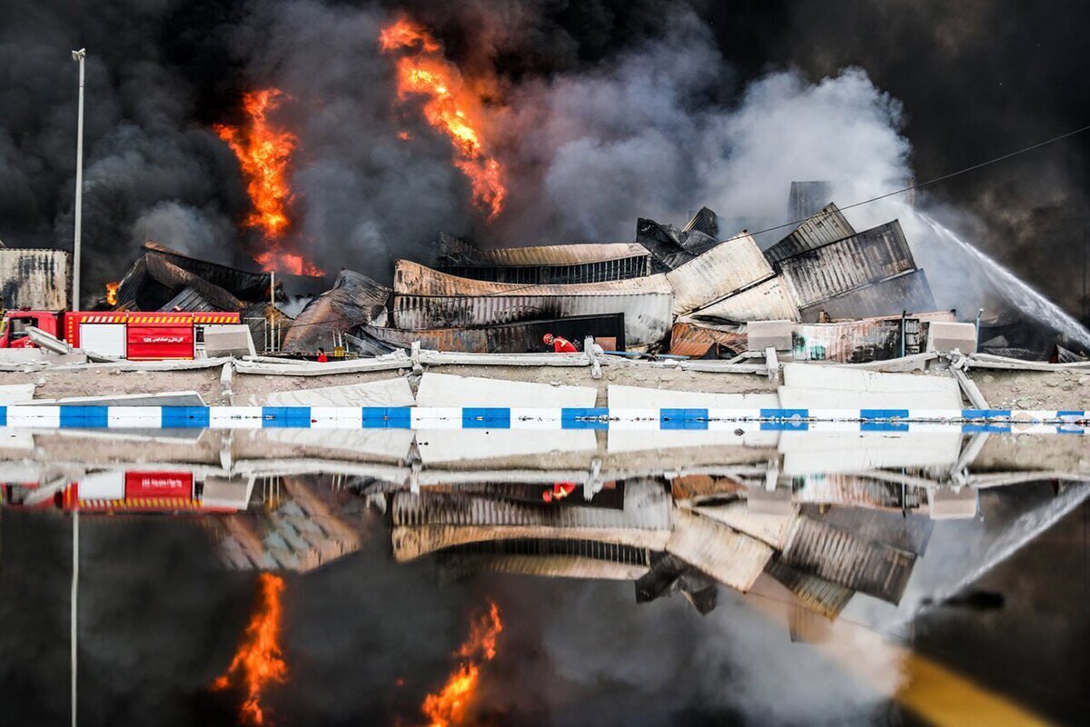 انفجار بندر شهید رجایی