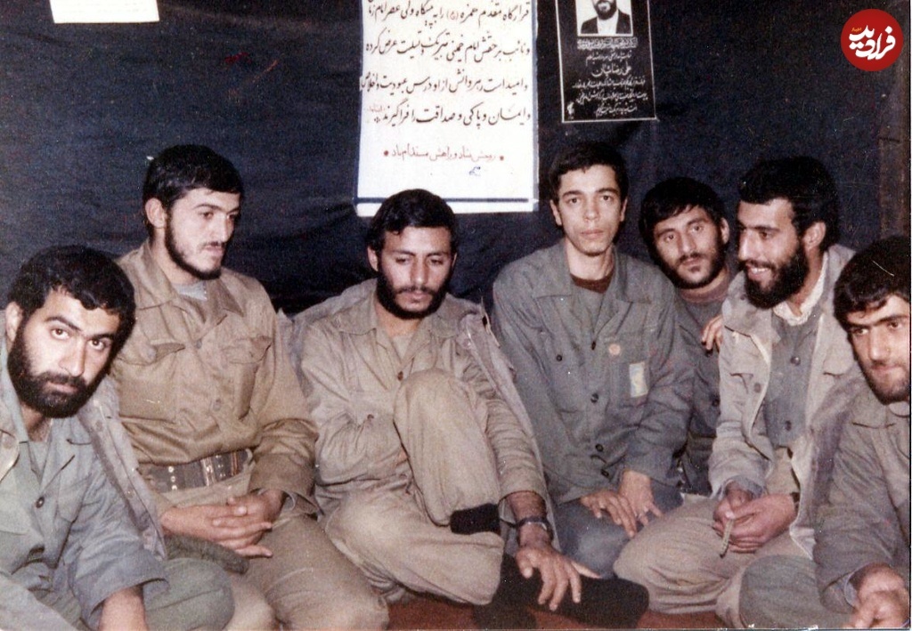 عکس/ سرلشکر باقری در کنار ابراهیم همت ۴۴ سال پیش