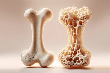 پروتئین و کلسیم سازنده استخوان‌