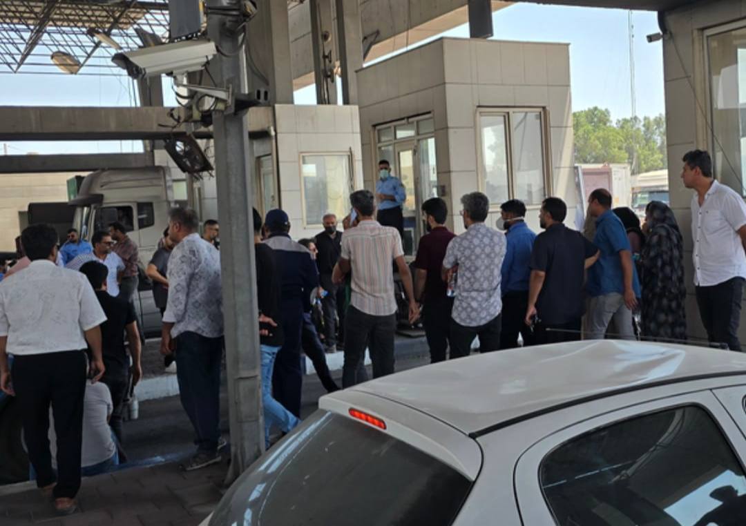 تجمع خانواده مفقودان بندر رجایی