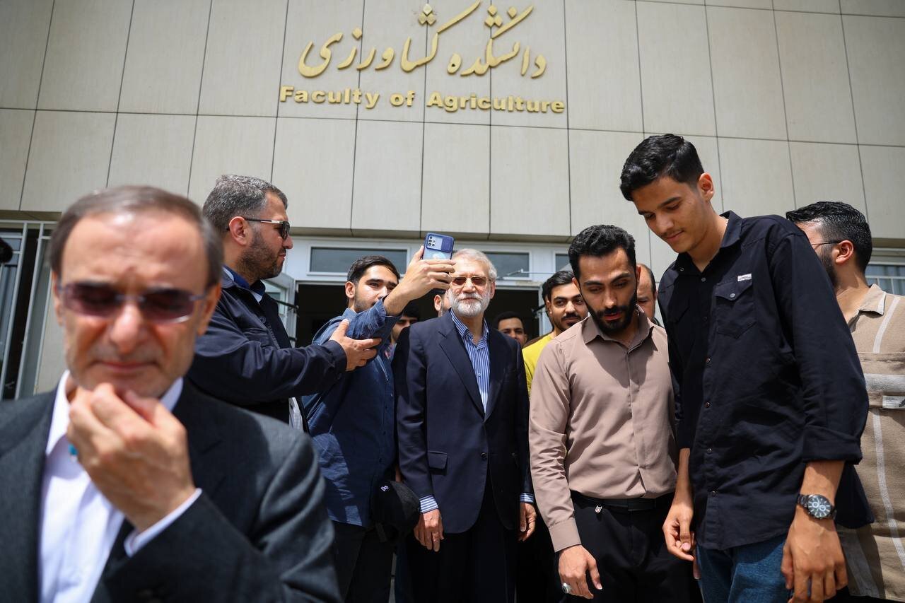 علی لاریجانی در دانشگاه شاهد