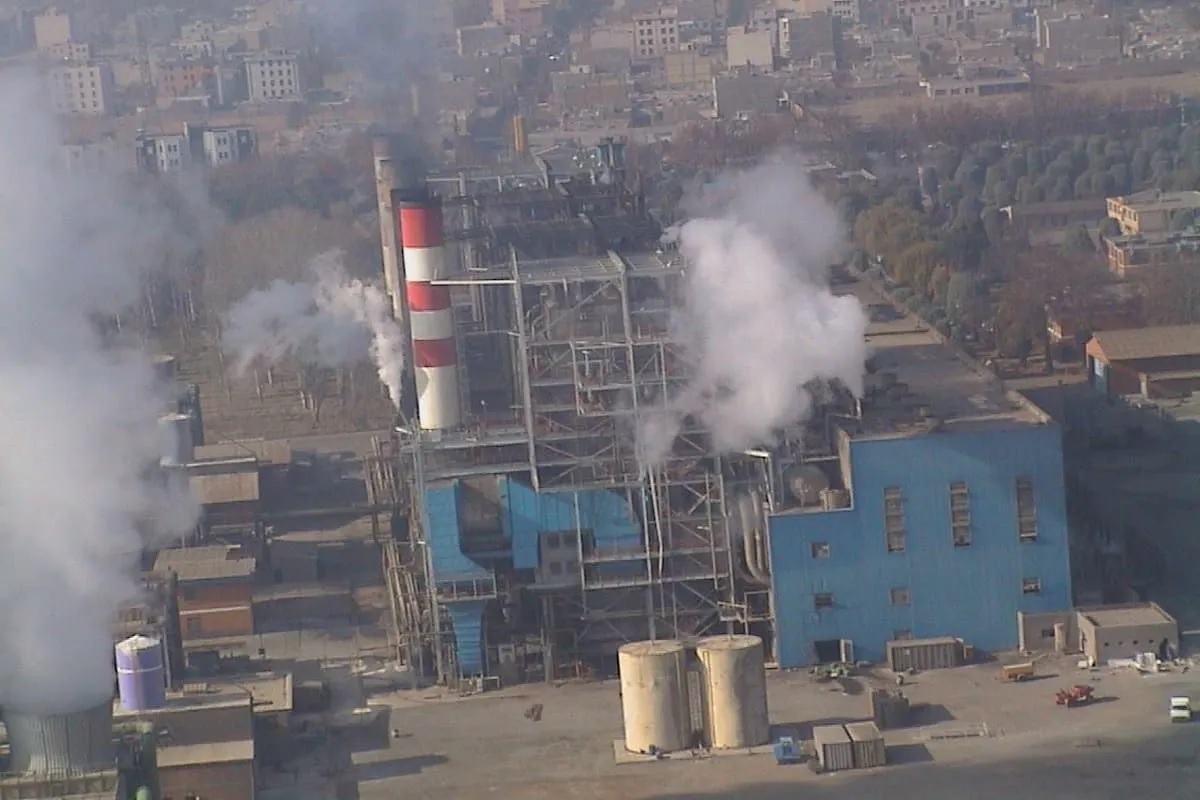 آتش سوزی نیروگاه منتظرالقائم