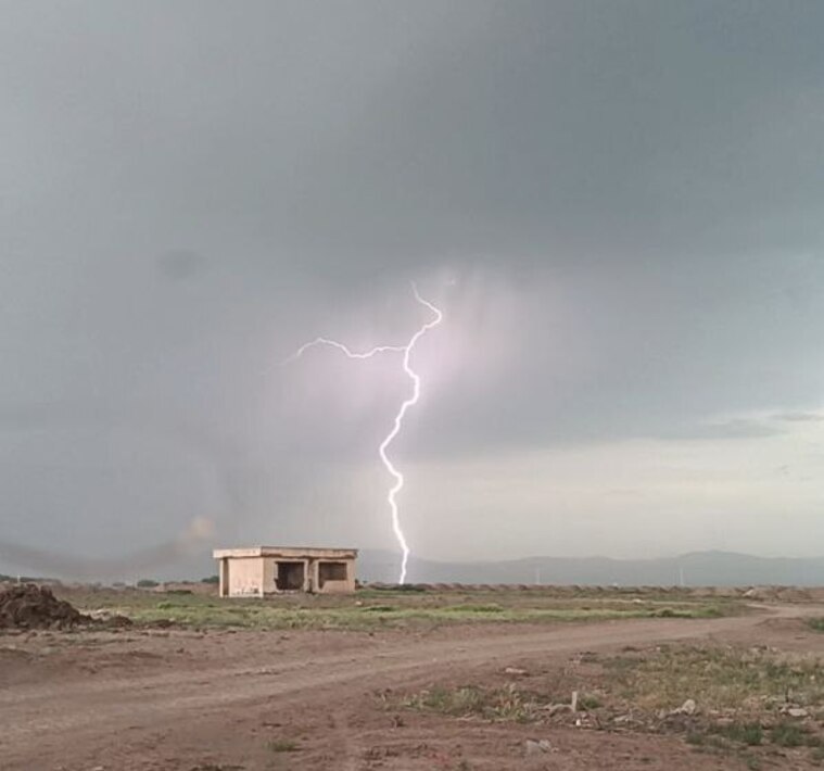 رعدوبرق در قزوین