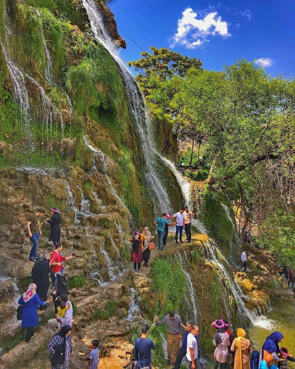 آبشار نیاسر کاشان