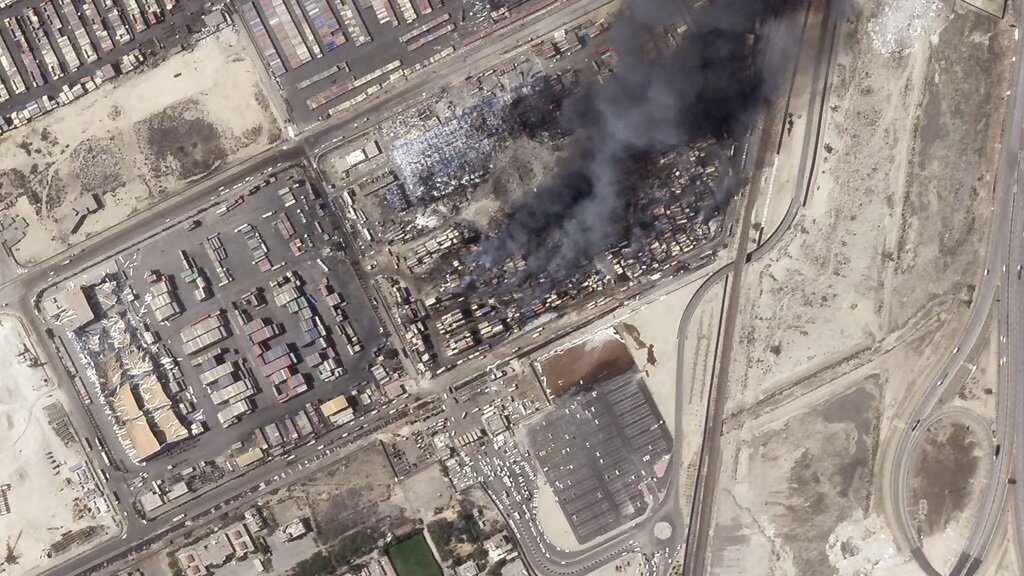 انفجار بندررجایی