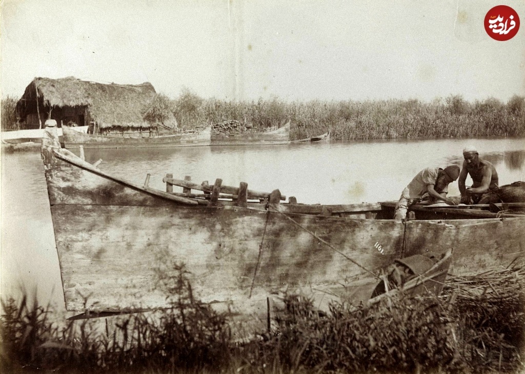 ماهیگیر‌های گیلانی در مرداب انزلی