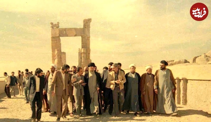 بازدید رهبری از تخت جمشید