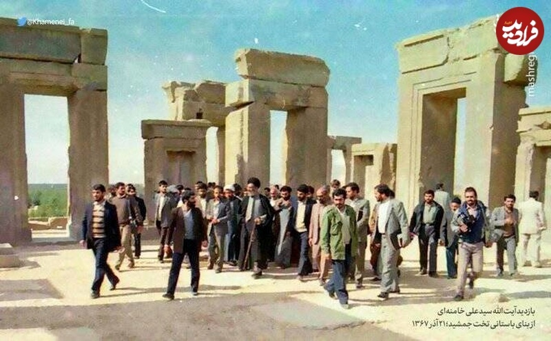 بازدید رهبری از تخت جمشید