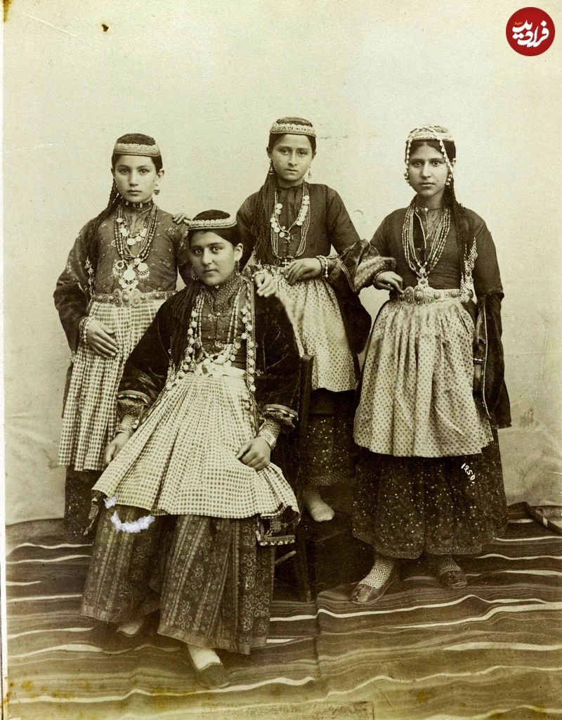 دختر نوجوان ارمنی دوران قاجار