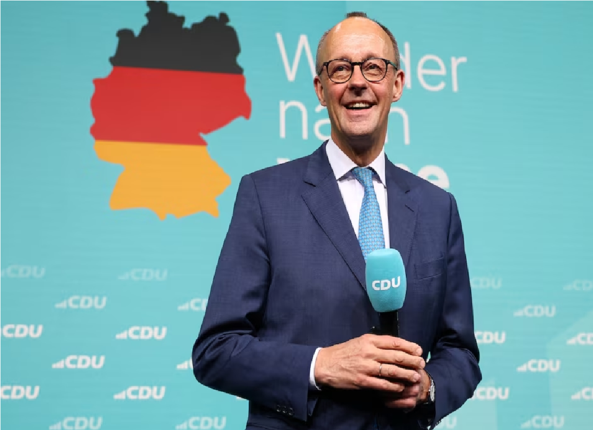 فریدریش مرِتس رهبر محافظه‌کاران آلمان