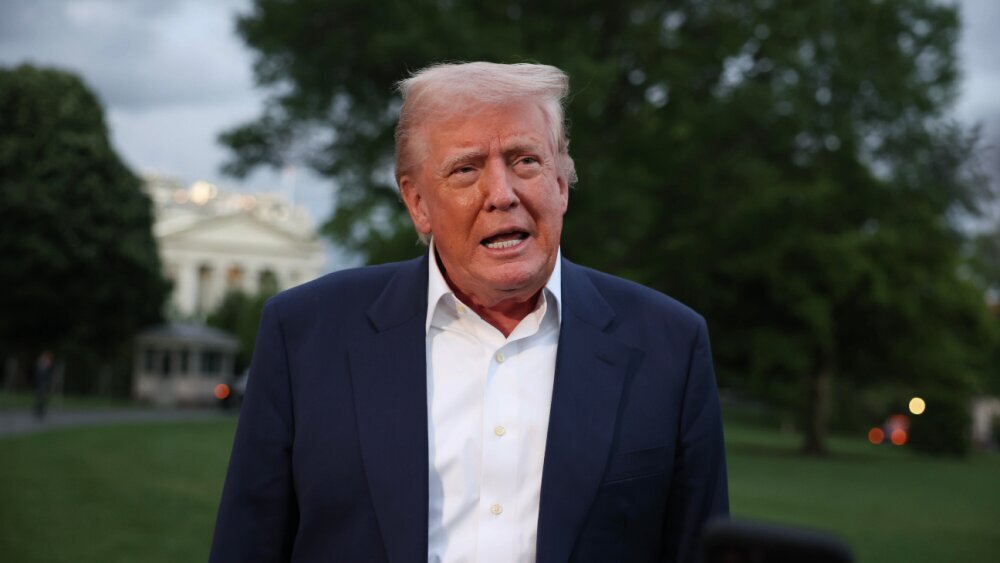 دونالد ترامپ عصبانی