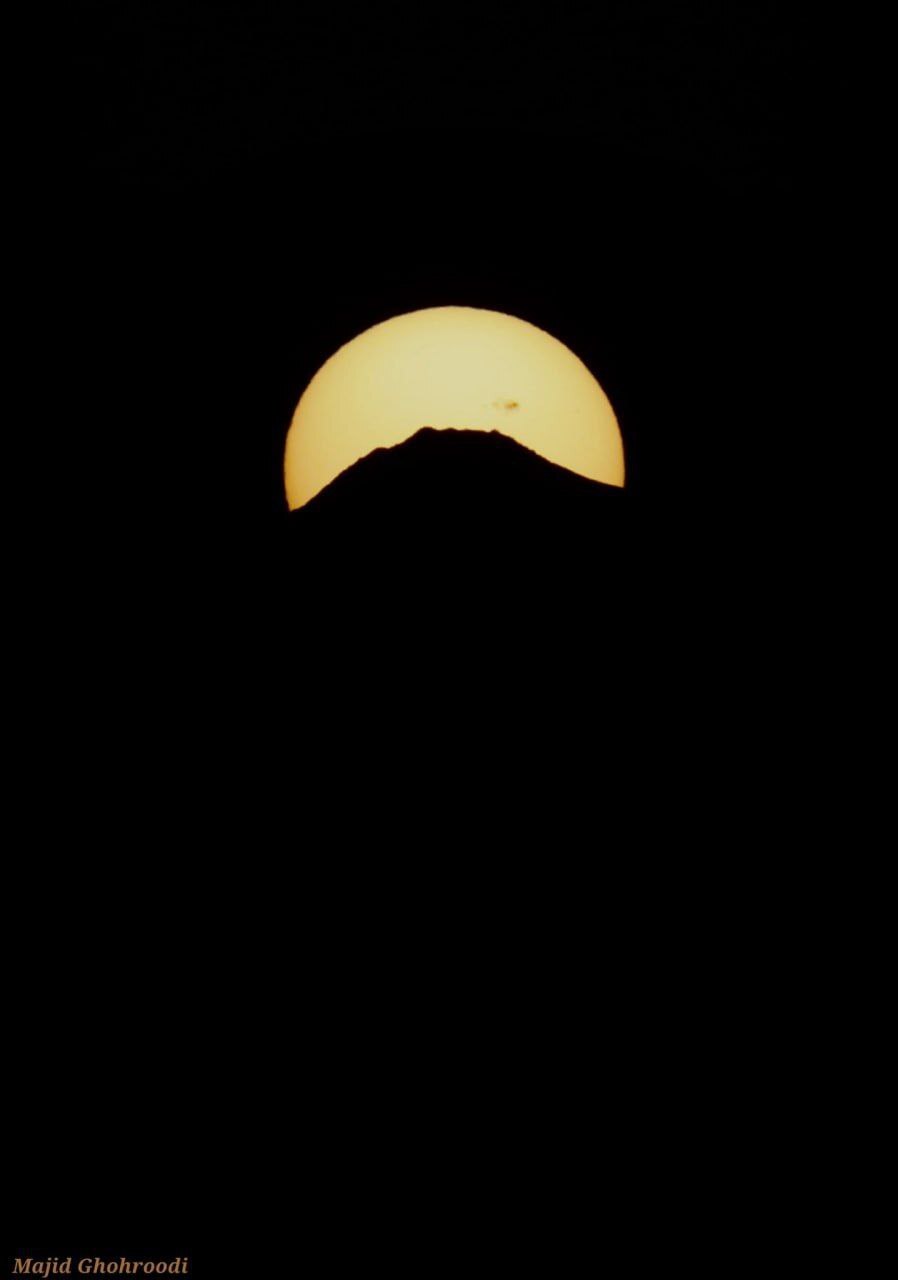 لحظات رویایی از طلوع خورشید