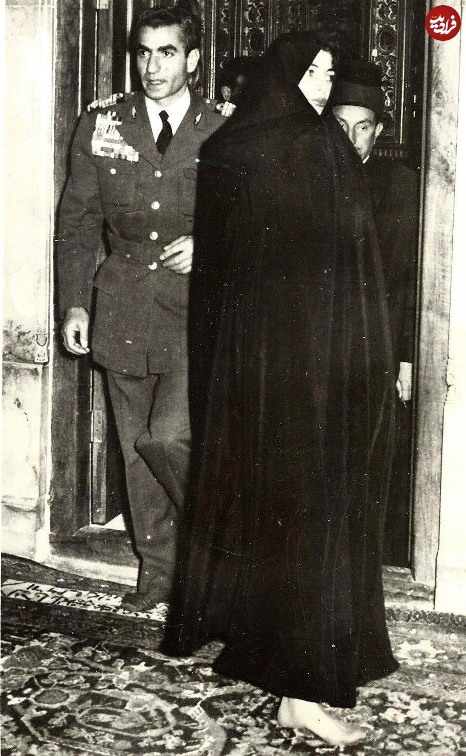 محمدرضا پهلوی و همسر دوم اش