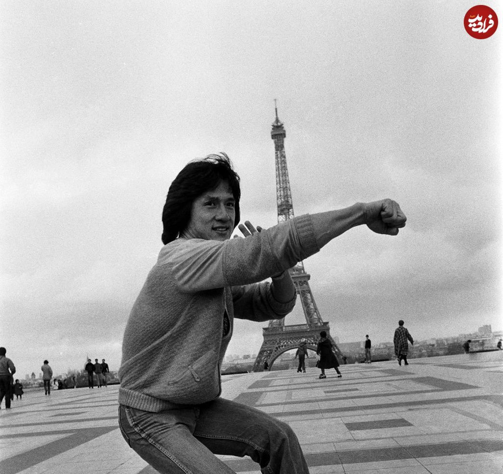 تصویری دیدنی از جکی چان در پاریسِ