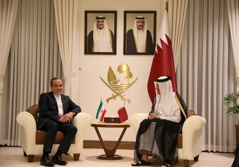 عراقچی و وزیر خارجه قطر